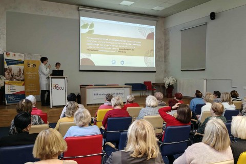 Prelekcja „Farmacja na talerzu - o interakcjach leków z żywnością”