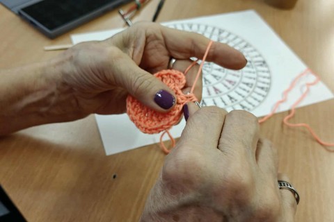 Warsztaty szydełkowania dla seniorów