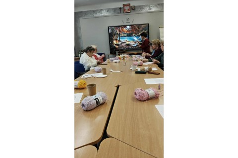 Warsztaty szydełkowania dla seniorów