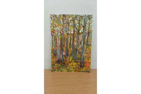 Warsztaty malarstwa dla seniorów - akrylowy pejzaż