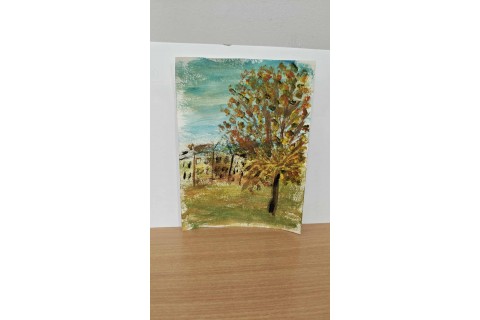 Warsztaty malarstwa dla seniorów - akrylowy pejzaż