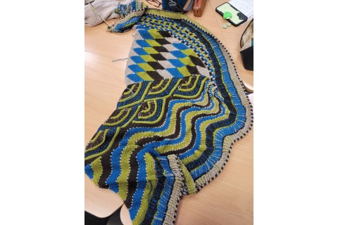 Spotkanie klubu pasjonatów robótek ręcznych