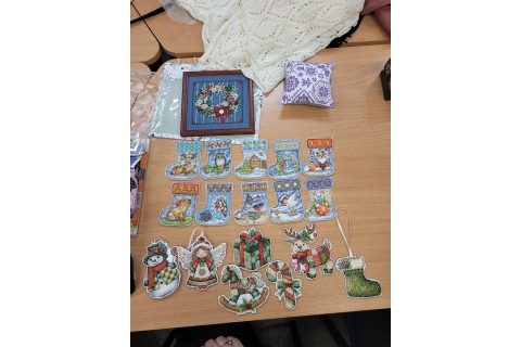 Spotkanie klubu pasjonatów robótek ręcznych