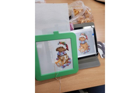 Spotkanie klubu pasjonatów robótek ręcznych