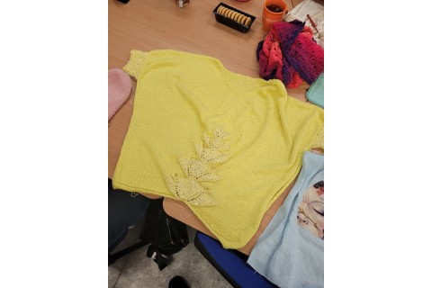 Spotkanie klubu pasjonatów robótek ręcznych