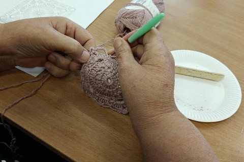 Warsztaty szydełkowania dla seniorów