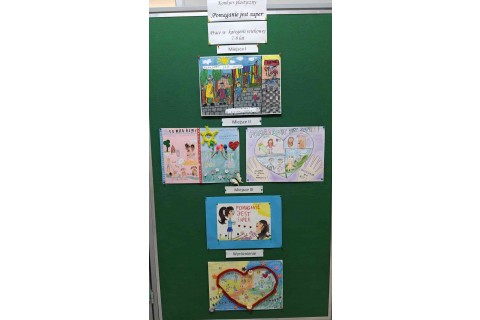 Rozstrzygnięcie konkursu  „Pomaganie jest super”.