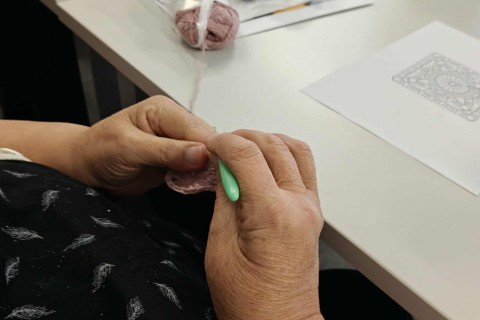 Warsztaty szydełkowania dla seniorów