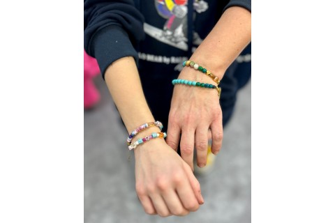 Warsztaty dla mamy i córki - tworzenie bransoletek z koralików...