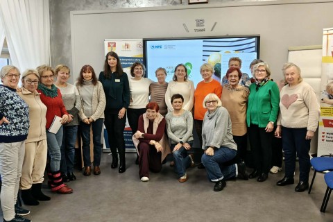Cykl szkoleń w ramach projektu „Kierunek: zatrzymać osteoporozę”