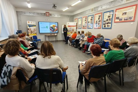Cykl szkoleń w ramach projektu „Kierunek: zatrzymać osteoporozę”