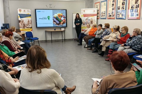 Cykl szkoleń w ramach projektu „Kierunek: zatrzymać osteoporozę”