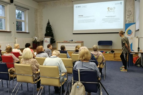 Cykl szkoleń w ramach projektu „Kierunek: zatrzymać osteoporozę”