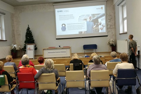 Cykl szkoleń w ramach projektu „Kierunek: zatrzymać osteoporozę”