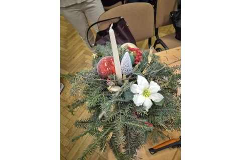 WARSZTATY FLORYSTYCZNE DLA DOROSŁYCH - STROIKI ŚWIĄTECZNE