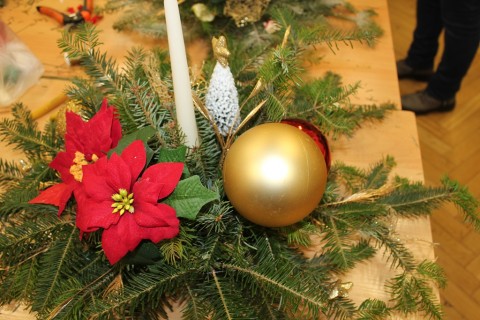 WARSZTATY FLORYSTYCZNE DLA DOROSŁYCH - STROIKI ŚWIĄTECZNE