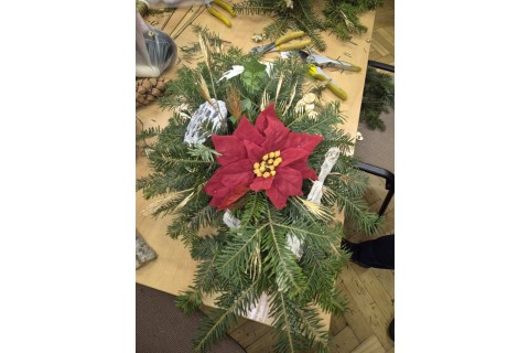 WARSZTATY FLORYSTYCZNE DLA DOROSŁYCH - STROIKI ŚWIĄTECZNE