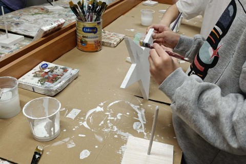 Warsztaty dla dzieci 10+ „Zabawy z drewnem”