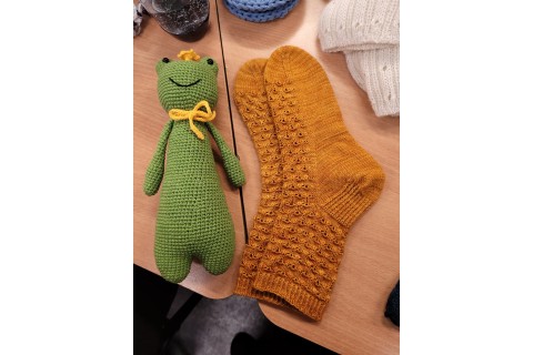 Spotkanie klubu pasjonatów robótek ręcznych