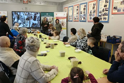 Warsztaty „Z Babcią, Dziadkiem i leśnikami - razem w trosce o ptaki”