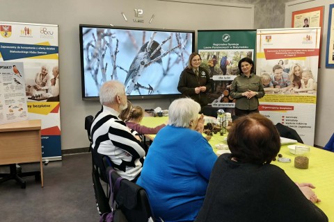Warsztaty „Z Babcią, Dziadkiem i leśnikami - razem w trosce o ptaki”
