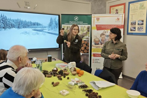 Warsztaty „Z Babcią, Dziadkiem i leśnikami - razem w trosce o ptaki”