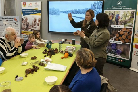 Warsztaty „Z Babcią, Dziadkiem i leśnikami - razem w trosce o ptaki”