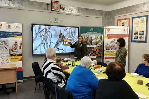 Warsztaty „Z Babcią, Dziadkiem i leśnikami - razem w trosce o ptaki”