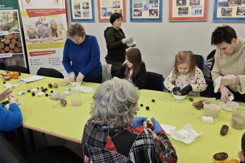 Warsztaty „Z Babcią, Dziadkiem i leśnikami - razem w trosce o ptaki”