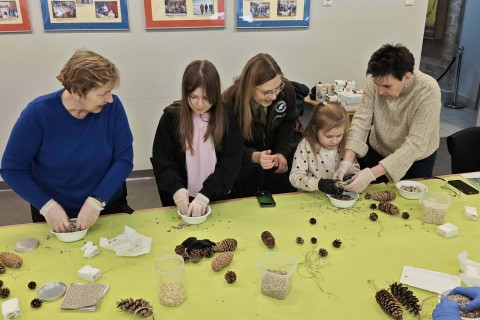 Warsztaty „Z Babcią, Dziadkiem i leśnikami - razem w trosce o ptaki”