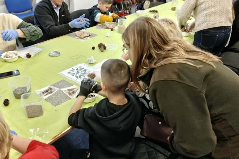 Warsztaty „Z Babcią, Dziadkiem i leśnikami - razem w trosce o ptaki”