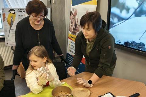 Warsztaty „Z Babcią, Dziadkiem i leśnikami - razem w trosce o ptaki”