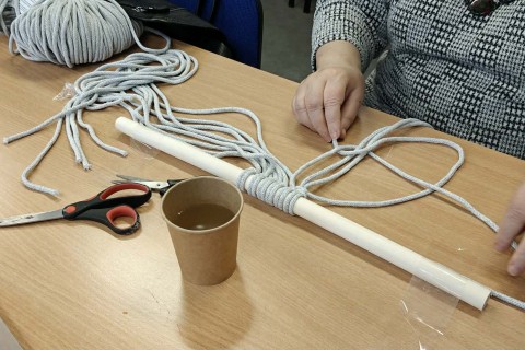 Warsztaty makramy dla seniorów