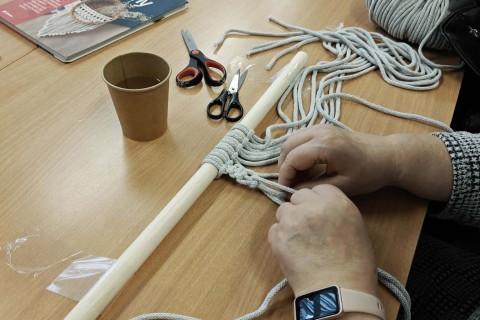 Warsztaty makramy dla seniorów