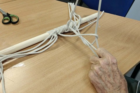 Warsztaty makramy dla seniorów