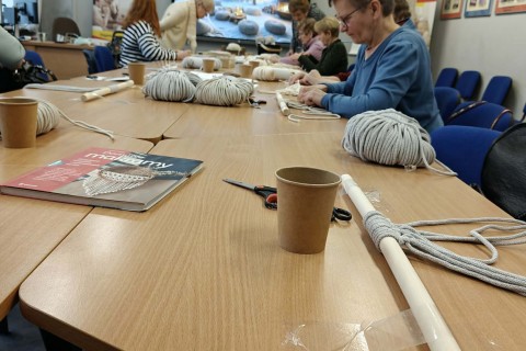 Warsztaty makramy dla seniorów