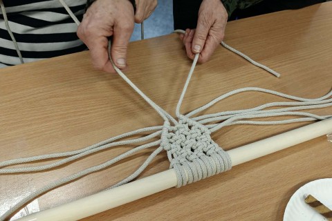 Warsztaty makramy dla seniorów