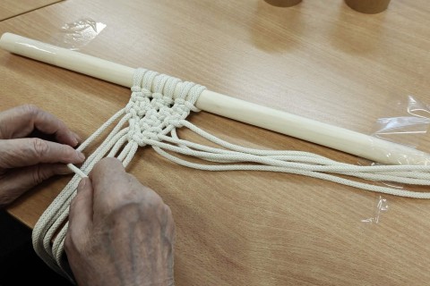 Warsztaty makramy dla seniorów