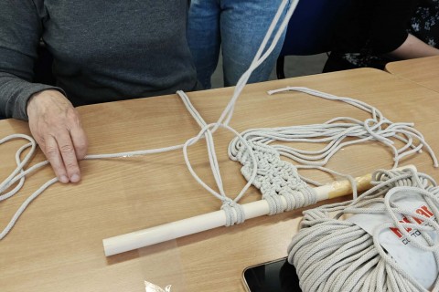 Warsztaty makramy dla seniorów