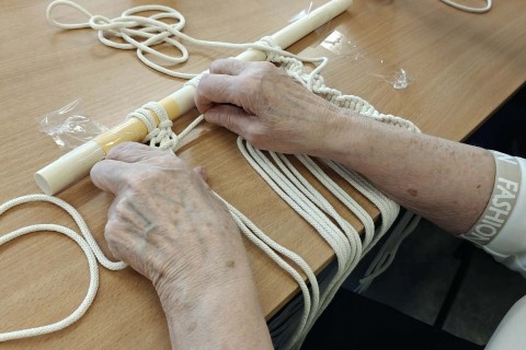 Warsztaty makramy dla seniorów