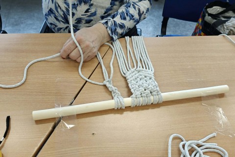 Warsztaty makramy dla seniorów
