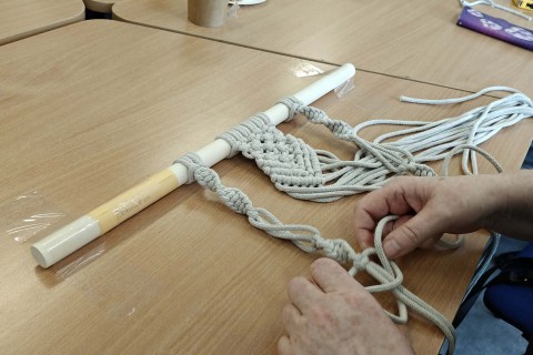 Warsztaty makramy dla seniorów