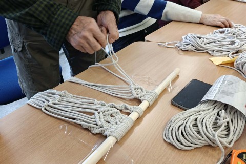 Warsztaty makramy dla seniorów