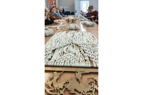 Warsztaty makramy dla seniorów