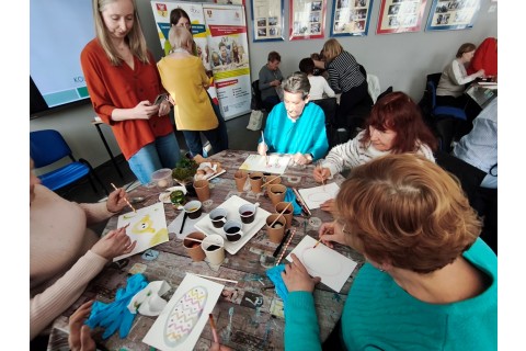 Warsztaty hortiterapeutyczne dla seniorów „Kolory, które leczą”