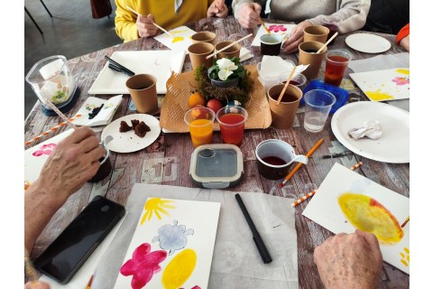 Warsztaty hortiterapeutyczne dla seniorów „Kolory, które leczą”