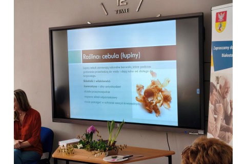 Warsztaty hortiterapeutyczne dla seniorów „Kolory, które leczą”