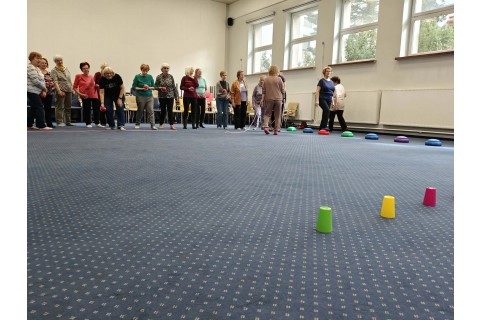 Trening medyczny stóp dla seniorów