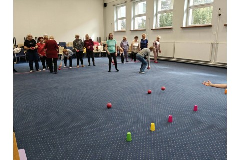 Trening medyczny stóp dla seniorów