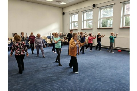 Trening medyczny stóp dla seniorów